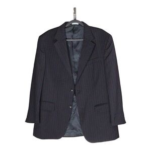 Geoffrey Beene Black Blazer Classic Sport Coat 44R